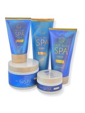 Bath & Body Works True Blue Spa 5-Piece Spa Collection